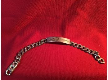 Sterling Silver ID Bracelet