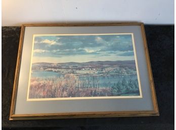 Signed Numbered Lake Print