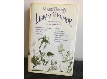 Mark Twain's Library Of Humor Book