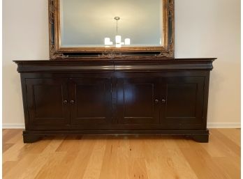 Uproar Home Furniture Mahogany Credenza (Mirror Is A Separate Item And Not Part Of This Lot)