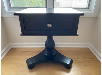 Single Drawer Work Stand On A Pedestal Tripod Base