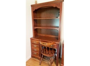 Broyhill Fine Furniture Desk With Hutch And Chair