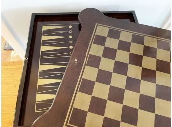 Checkerboard/Backgammon Game Table