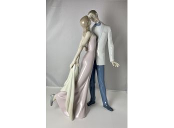 Lladro Happy Anniversary Dancing Couple Mint Condition #6475