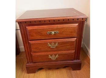 Broyhill Fine Furniture Bedside Table With Two Drawers