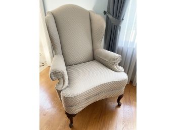 Heritage Wing Back Upholstered Chair