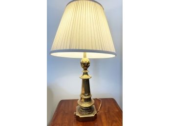 Patsy Piner Artichoke Brass Table Lamp (1 Of 2)