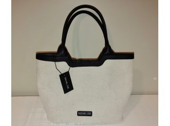 Rachel Zoe Canvas & Leather Handbag, New With Tags