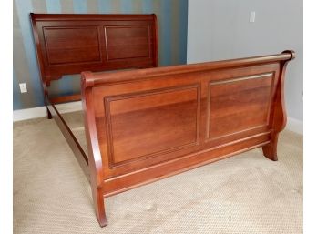 Bassett Cherry Queen Sleigh Bed