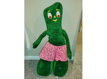 Vintage Plush Gumby Figure In Pink Shorts