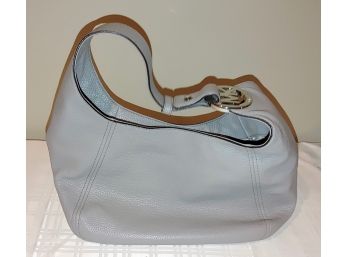 Michael Kors Grey Leather Handbag