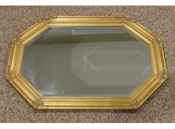 Gilt Decorator Octagonal Wall Mirror