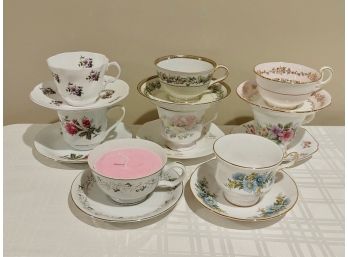 Lot Of Tea Cups And Saucers (8)