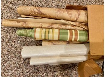 Wallpaper Lot - 17 Partially Used Rolls