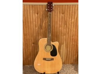 Spectrum Acoustic Guitar On Stand