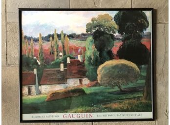 Gaugin Poster - Framed - From Metropolitan Museum Of Art