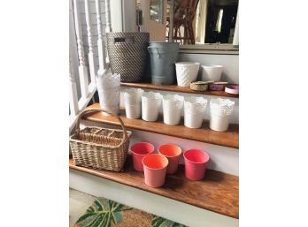 Assorted Containers - Great For Summer Decor