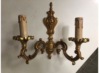 Reproduction Antique 2 Light Wall Sconce