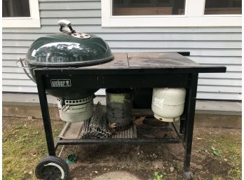 Weber Charcoal Grill With Gas Starter - Best Of Both Worlds