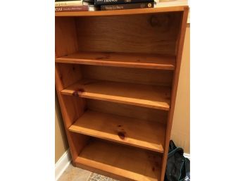 Pine Book Shelf - 48'H