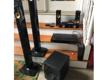 LG 3D Blueray Disk Surround Sound System And Apple TV