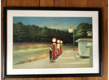 Edward Hopper Print - Framed And Matted