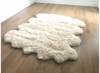 Shear Style Genuine Sheepskin Rug