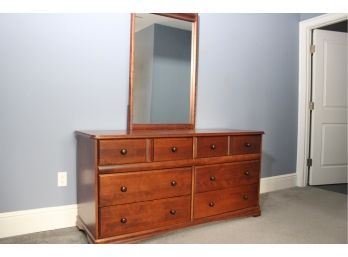 Morigeau Lepine 6 Drawer Chest With Mirror