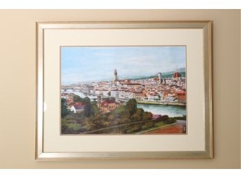 Beautiful Framed Print Of Firenze Italy By B. Ceruttifelugo