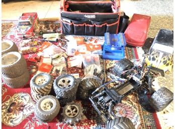 Assorted RC Truck Accessories And Parts