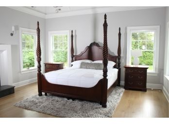 Thomasville King Four Poster Bed