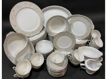 Sango Fine China, Duchess Pattern, 92 Total Pieces!