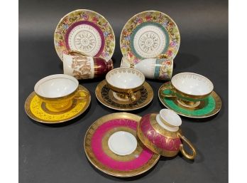 Beautifully Coordinated Demitasse Collection