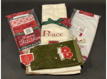 Assorted Holiday Towels, New/Unused