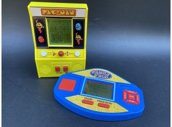 Vintage Style Handheld Games: PacMan & Family Feud!