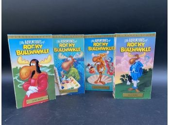 Four Volume Rock & Bullwinkle On VHS