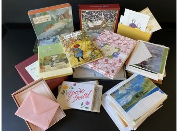 Assorted Greeting Cards, Note Cards & Stationery