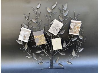 Black Metal Photo/Card Tree