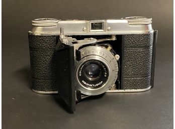 Collectible Post-WWII Voigtlander Vito II Camera, Leather Case