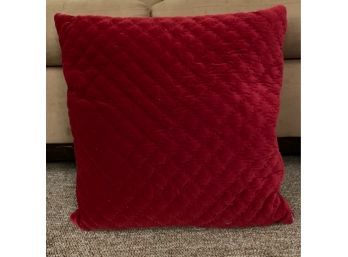 4 Pier One Red Pillows