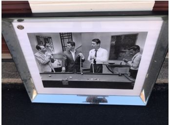 The 'Rat Pack' Mirrored  Frames  Print.