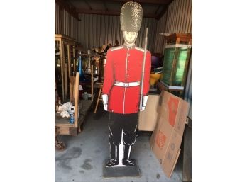 Buckingham Palace Guard- Made Of Light Wood - Life-sized