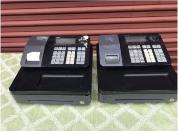 Twin (2) Casio Electronic Cash Registers