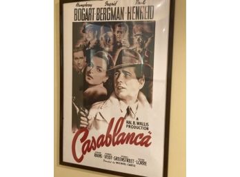 Casablanca Movie Poster