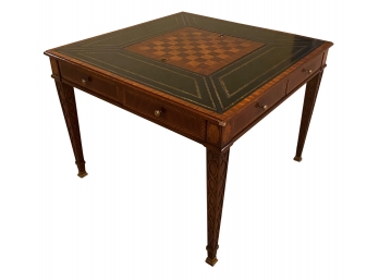 Maitland-Smith Game Table With Four Drawers