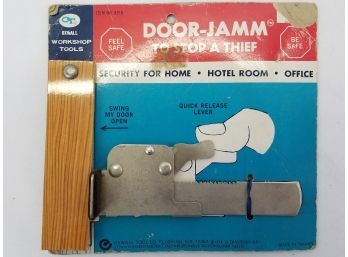 Vintage Door-Jam Lock