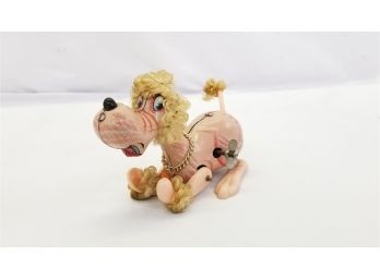 Antique Windup Tin Toy Dog