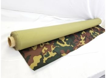 Army Camouflage Canvas Water Resistant Fabric