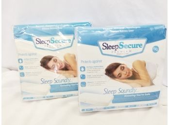 Two Sleep Secure Premium Mattress Covers