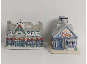 Partylite Bakery & Candle Shop Tealight Village